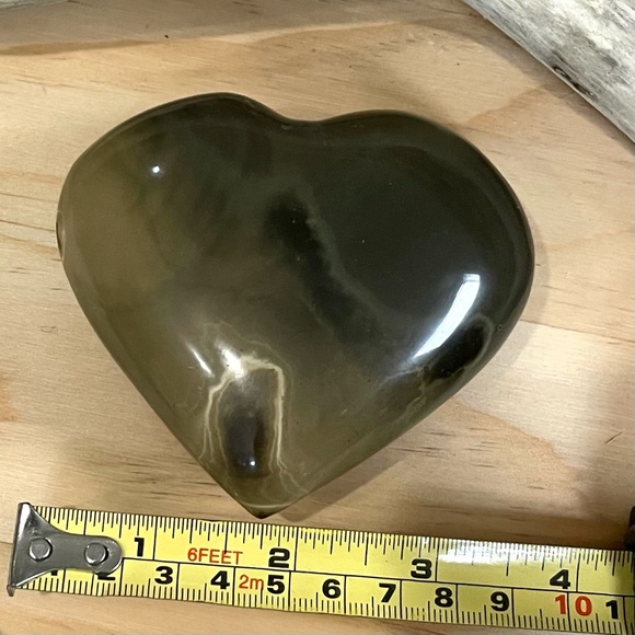 Polychrome Jasper heart - Picture 7 of 9